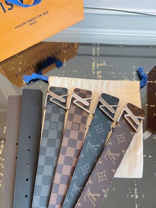 ルイヴィトンベルト細部ディテール